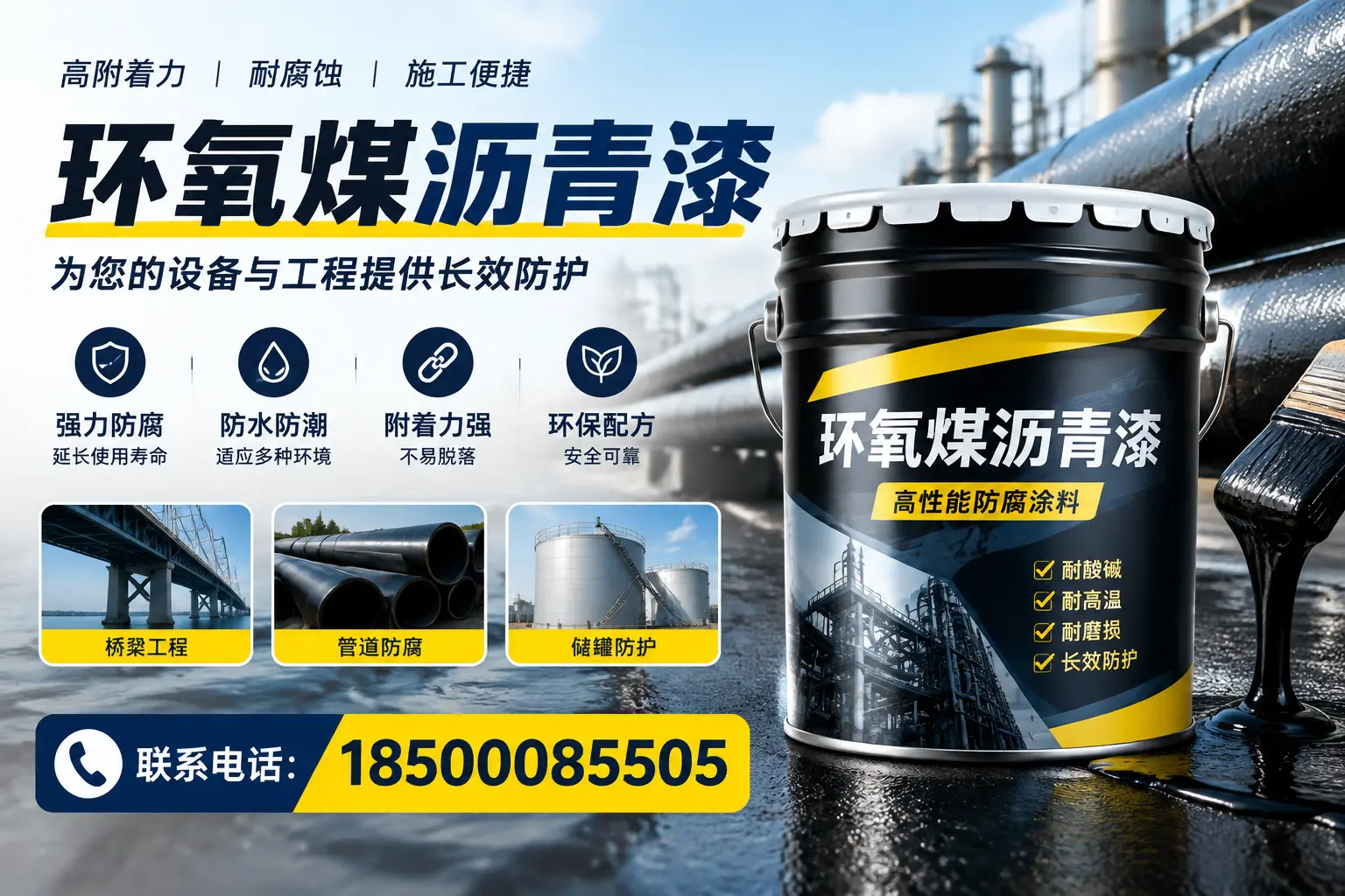 环氧煤沥青漆与其他涂料的对比分析,助力攀枝花企业决策