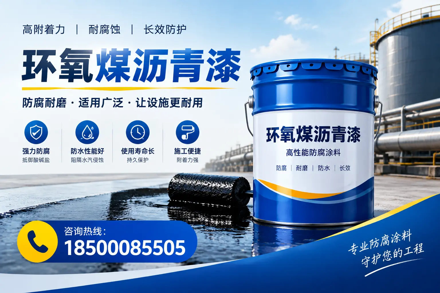 环氧煤沥青漆与其他涂料的对比分析,助力攀枝花企业决策